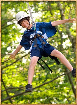 Camp Birchmont Zipline